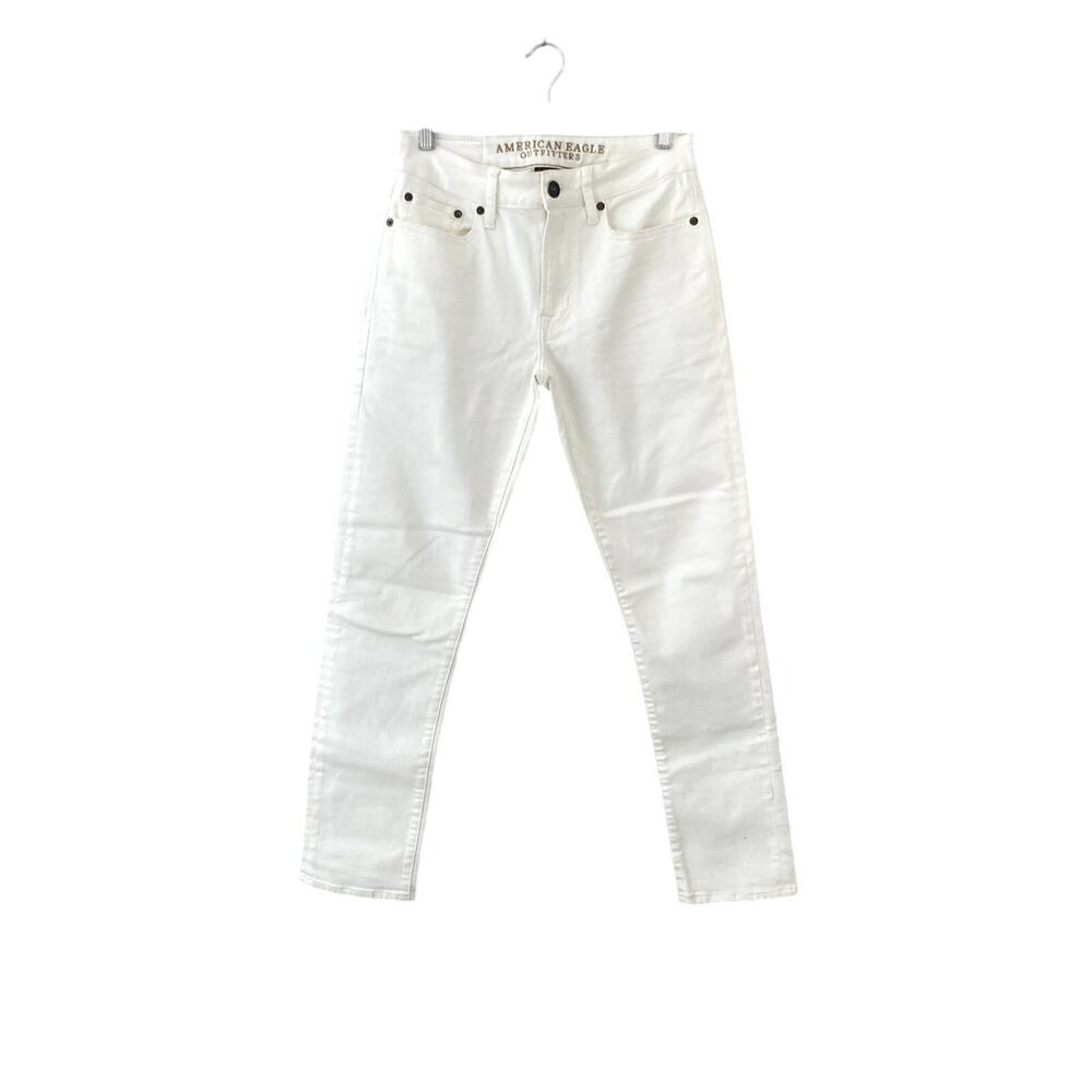 American Eagle Outfitters Extreme Flex Slim Jeans - White - 28 x 30